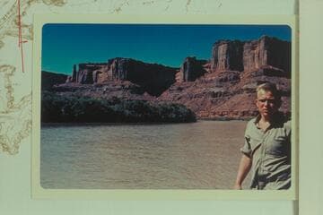 Upriver to Twin Fortresses above the mouth of Hell Roarin Canyon