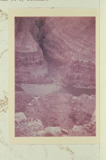 Across Marble Canyon into mouth of Rider Canyon