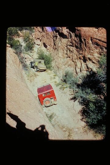 Jeeps, downhill