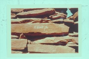 Elmer Kane's inscription; the Fort at White Canyon