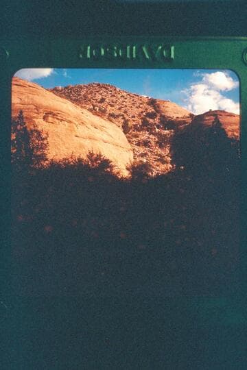[Bridge Canyon, view down into it]
