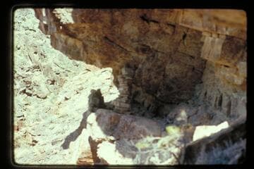 Ruin at Mile 109, right bank