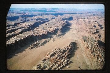 North down Red Lake Canyon