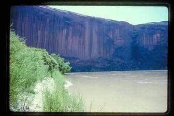 Wall at Halls Crossing