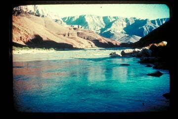 Toward desert view from Mile 65