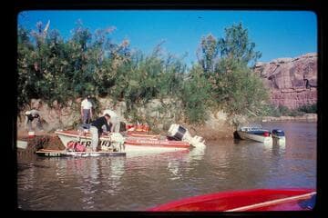 Boats and Skipboat; Anderson Bottom