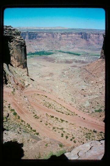 Road off Horsethief Point