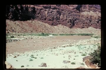 Badger Rapid from lower left bank, prel. 5850 cfs