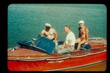 Crew of "Step In"; Lake Mead
