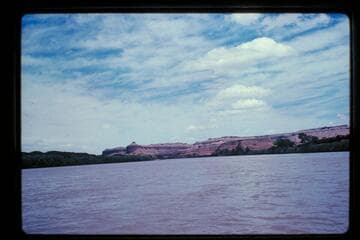 Up River to Dellenbaugh Butte from Mile 97.5