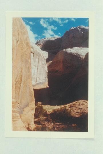 Up into head of middle fork of 73 from fly camp