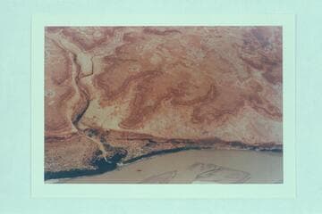 Wreck of dredge at the mouth of the canyon at Mile 121.5