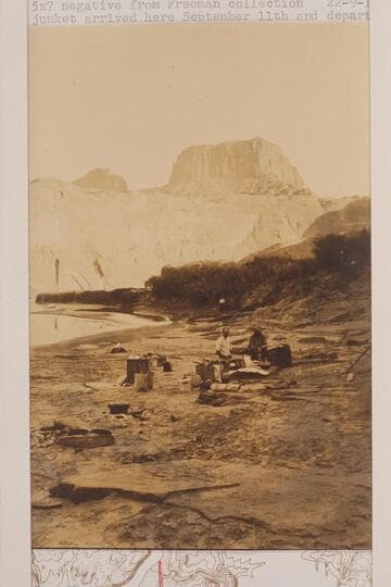Up river from camp at the mouth of Forbidding Canyon
