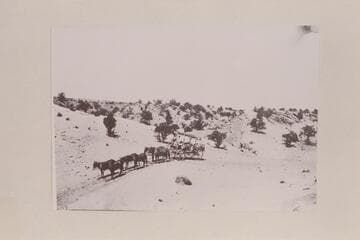 The Passenger-Special on the Blue Hills between Tuba City and Lees Ferry near Cedar Ridge Tanks