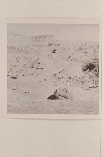 Across Glen Canyon to the point of Fifty Mile Mountain or No Name Mountain