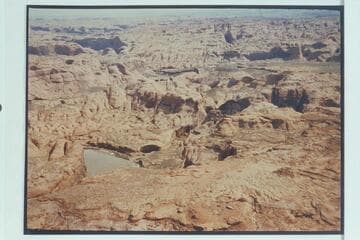 Mouth of Aztec Creek looking toward the San Juan River
