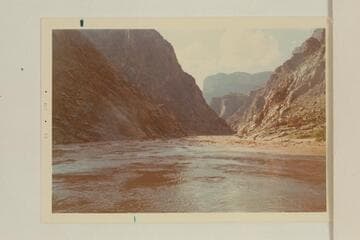 Down at head of 231 Mile Rapid