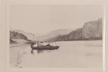 Spencer launch in Glen Canyon