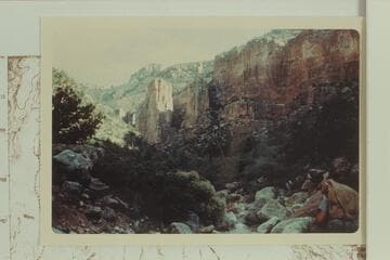 Up Lava Canyon above junction with Natchi Canyon