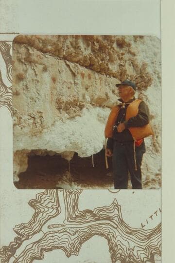 Dock Marston at the Hopi Salt.  Mile 62 left bank