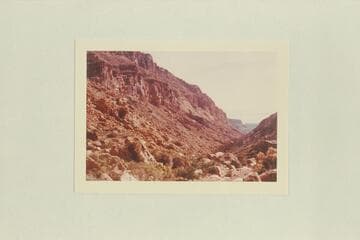 Route down north side of South or Paradise Canyon