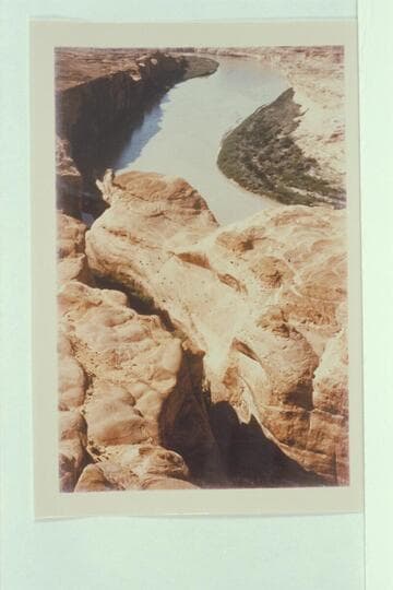 Mouth of West Canyon--Glen Canyon