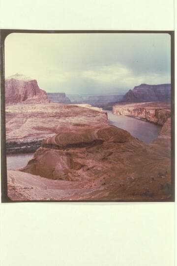 Upriver from downriver side of mouth of West Canyon Creek