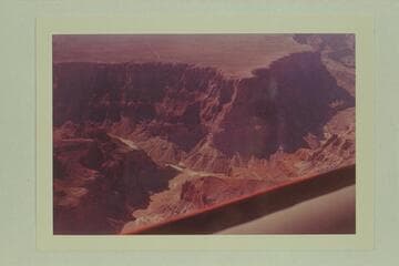 The mouth of the Little Colorado River.  Marble Gorge is lower left.  Grand Canyon at right