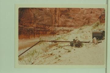 Mormon pumping station of the 1920's, Paria River