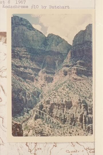From Grand View trail into west arm of Hance Canyon