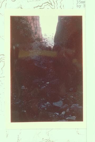 The Howlands Butte from upper Clear Creek