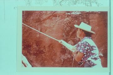 End of rope in Dangling Rope Canyon