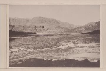 Drift ice near Lees Ferry