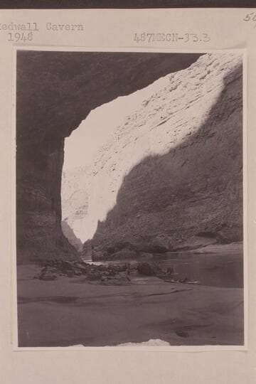 Downstream from within Redwall Cavern