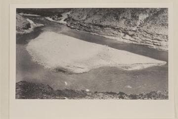 Island at mouth of Little Colorado River.  Viewed from right bank of Colorado River