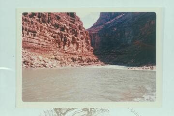 Down at head of North Canyon Rapid