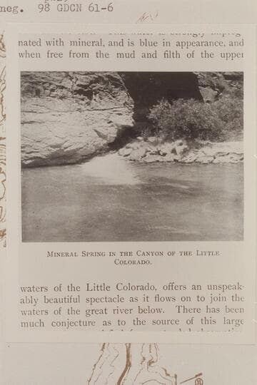 Blue Spring of the Little Colorado