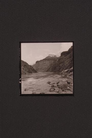 Upstream from head of Hermit Creek Rapid, Mile 95