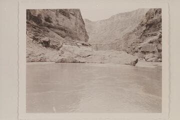 Boulder Narrows; Mile 18 1/2, Marble Canyon