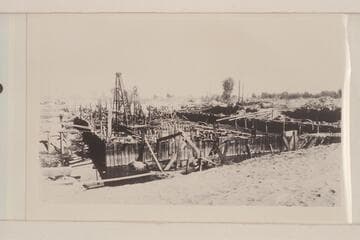 Coffer Dam; went out.  Colorado River at lower intake