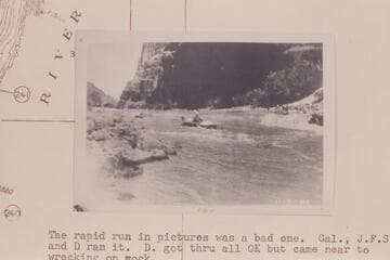 Running Backus Rapid, Mile 240.25 in Canyon of Lodore