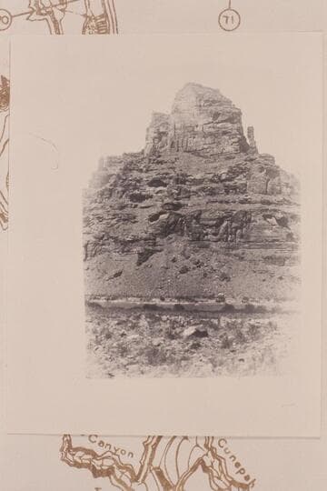 [print from a stereo]  Light-House Rock; Mile 71 1/2 right bank