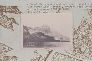 Glen Canyon from near camp at Mile 58.8 left bank