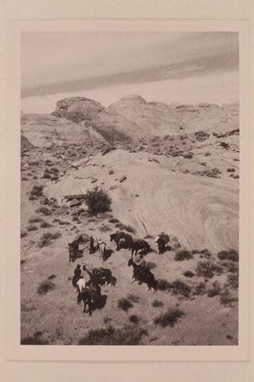 Foot of slickrock after crossing the divide between Bald Rock and Nasja Creeks