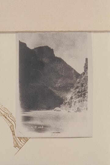 Down river from foot of Triplett Rapid, Dunns Cliff