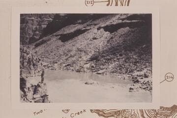 Rapid at 212.15 below mouth of Fall Canyon