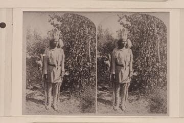 [print from a stereo] Tau-um-pu-gaip, sub-chief of the Mo-a-pa-ri-ats