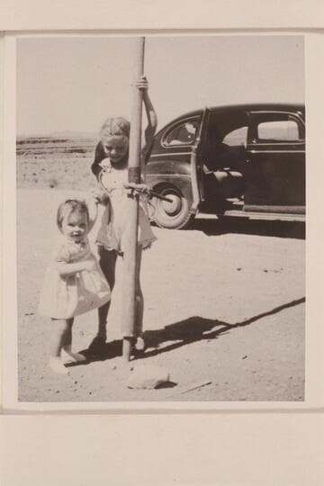 Sandra and Joan Nevills; Mexican Hat, Utah