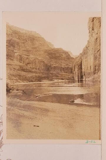 Upriver view from the camp of the Dusty Dozen