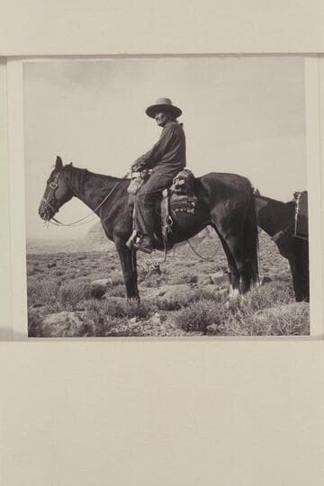 Buck Whitehat.  Trail from Rainbow Bridge